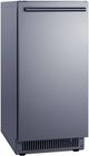 Summit® 15" 68 lb. Stainless Steel Weatherproof Outdoor Ice Maker-1