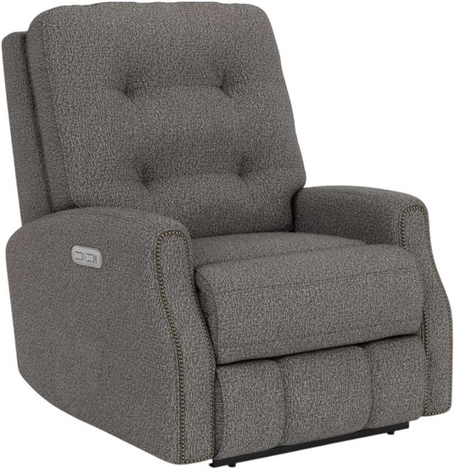 Flexsteel® Customizable Devon 35" Power Recliner with Power Headrest-0