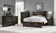 Najarian Furniture Malta Tobacco Storage Panel Bed-2