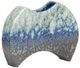 Wildwood Lamps Shiga Kerama Indigo Glaze Vase-0