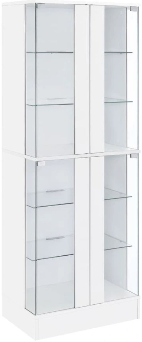 Coaster® Cabra White Display Cabinet-0