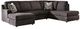 Signature Design by Ashley® Lentiz 2-Piece Onyx Right-Arm Facing Sectional and Chaise-0