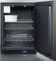 Summit® 4.7 Cu. Ft. Black Stainless Steel Built In All Freezer-2