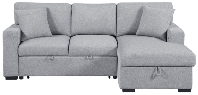 Homelegance® Pompano Gray Right-Arm Facing Sectional and Chaise-2