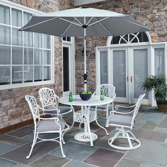 homestyles® Capri 7-Piece White Dining Set-1