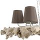 A & B Home Beige 5-Light Chandelier-0