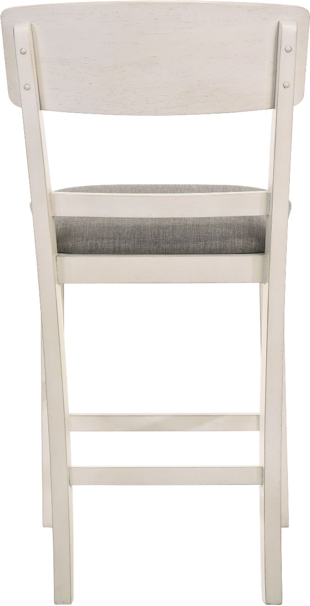 Crown Mark Connor Chalk Gray Counter Side Chair-4