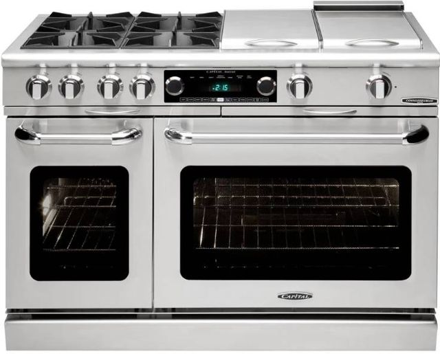 Capital Cooking Connoisseurian 48" Pro-Style Dual Fuel Natural Gas Range-1