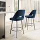Amisco Customizable Scarlett Swivel Bar Stool-4