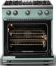 Viking® 5 Series 30" Splash Pro Style Gas (LP) Range with Polished Chrome Trim-1