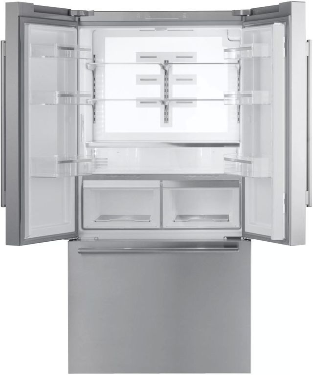 Thermador® Masterpiece® 36 in. 20.8 Cu. Ft. Stainless Steel Counter Depth French Door Refrigerator-1