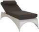 Century® Customizable Elements Fabric/Metal Outdoor Chaise-1