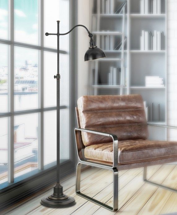 Cal® Lighting & Accessories Oil-Rubbed Bronze Floor Lamp-1