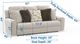 Catnapper® Micah Oatmeal Power Reclining Sofa-1