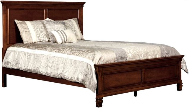 New Classic® Home Furnishings Tamarack Cherry Queen Panel Bed-0