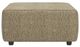 Signature Design by Ashley® Hoylake Chocolate Ottoman-1