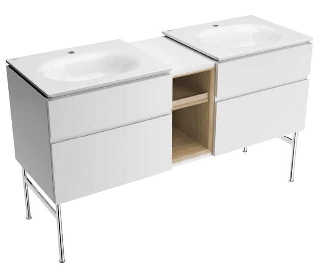 American Standard Studio® S White 24" Vanity Sink Top Center Hole Only-3