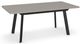 Amisco Customizable Hendrick Thermo Fused Laminate Extendable Table with Butterfly Leaf Tabletop-0