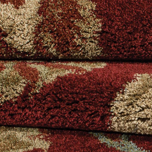 Orian Wild Weave London Rouge 7'10" x 10'10" Rug-2