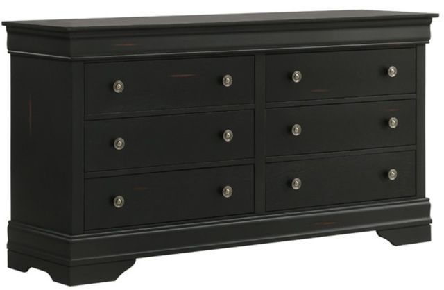 American Wholesale Furniture Porter Black Dresser-0