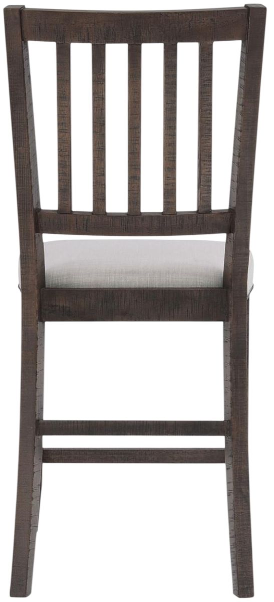 Jofran Inc. Willow Creek Chocolate Brown Counter Stool-2