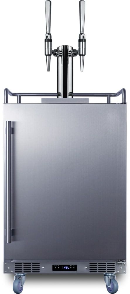 Summit® 24" Stainless Steel Outdoor Nitro-Infused Coffee Kegerator -2