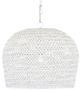 Currey & Company Piero White Small Chandelier-0