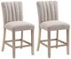 Global Furniture USA D8685 2-Piece Beige Bar Stool Set-0
