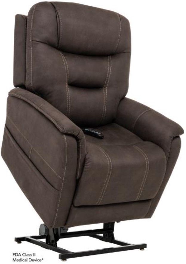 Mega Motion® iNFI Elite Stonewash Gunmetal Power Lift Recliner-0