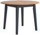 Signature Design by Ashley® Gesthaven Natural Round Dining Drop Leaf Table with Blue Base-0