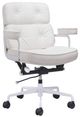 Zuo® Modern Smiths White Office Chair-0