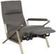 Fairfield® Customizable Infinity Manual Recliner with Brushed Brass Base-2