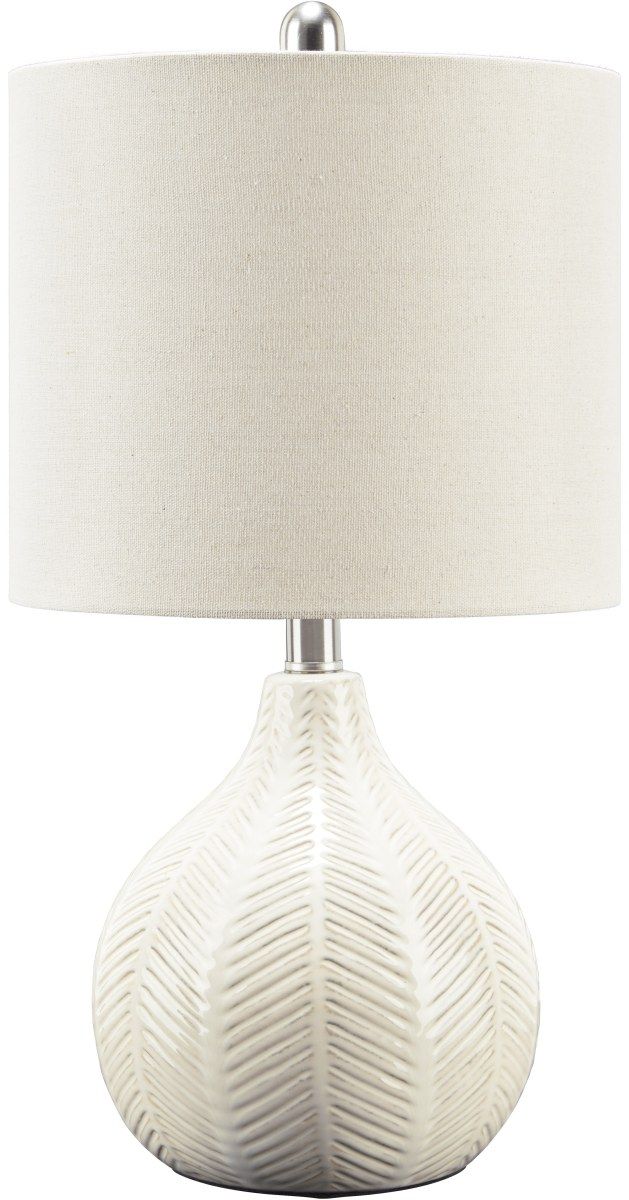 Signature Design by Ashley® Rainermen Off White Ceramic Table Lamp-0