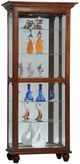 American Heartland Manufacturing Clear/Poplar Tall Side-Entry Curio-0