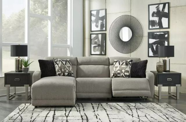 Signature Design by Ashley® Colleyville 2-Piece Stone Reclining Living Room Set-3