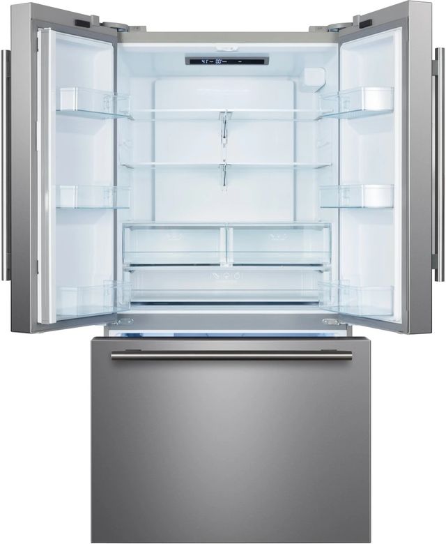 FORNO® Rivello 36 in. 27.4 Cu. Ft. Stainless Steel Counter Depth French Door Refrigerator-1