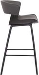 Armen Living Jagger Black/Gray Counter Stool-4