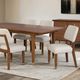Furniture of America® Hepburne Walnut Dining Table-3