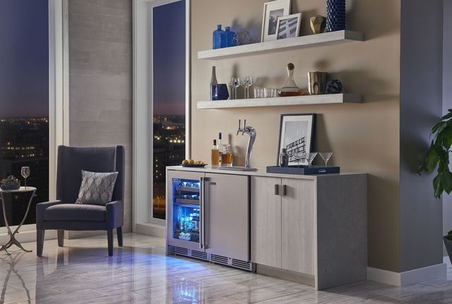 Perlick® Signature Series Adara 5.2 Cu. Ft. Panel Ready Beer Cooler/Kegerator-2