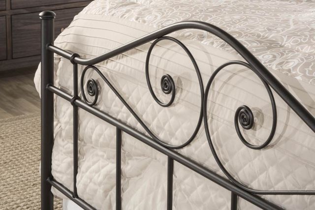 HH2 Home Harrison Textured Black Full/Queen Duo Panel Headboard-2