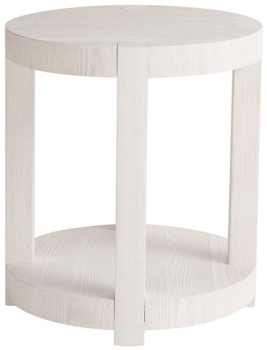 Universal Explore Home™ Weekender Coastal Living Home Hermosa White Sand End Table-2