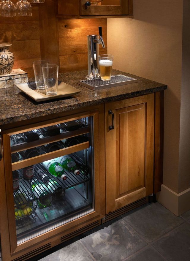 Perlick® Signature Series 2.8 Cu. Ft. Stainless Steel Outdoor Kegerator-1