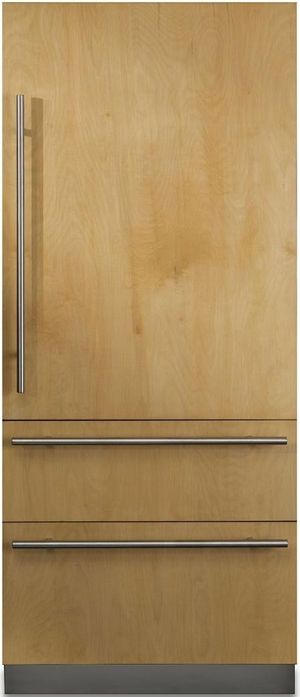 Viking Professional 7 Series 36 in. 20 Cu. Ft. Custom Panel Built In Bottom Freezer Refrigerator