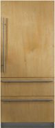 Viking® Professional 7 Series 36 in. 20 Cu. Ft. Panel Ready Built In Bottom Freezer Refrigerator-0