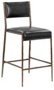 Classic Home Kayne Black/Gold Counter Stool-0