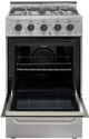 Unique® Appliances Prestige 20" Stainless Steel Freestanding Gas Range-1