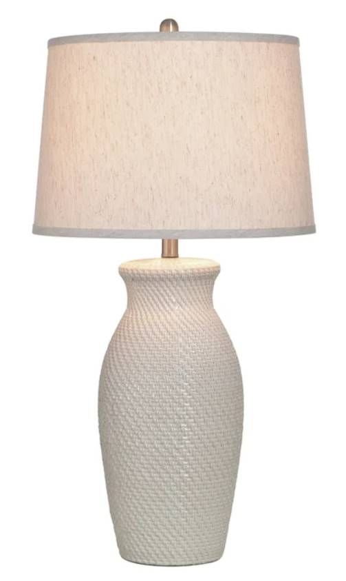 StyleCraft Novac Cream Table Lamp -1