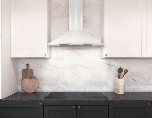 Zephyr Core Collection Savona 36" White Wall Mounted Range Hood -3