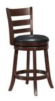 Mazin Furniture Edmond Cherry Swivel Counter Height Chair-4