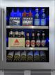 XO 24" Fingerprint Resistant Stainless Steel Built In Beverage Center-0
